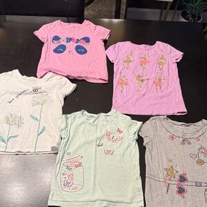 Carter's Mint and Lavender Kids' T-Shirts